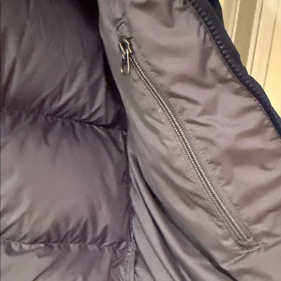 The North Face Men’s Big 1996 Retro Nuptse Jacket Blue & Black Sz M Great Shape!